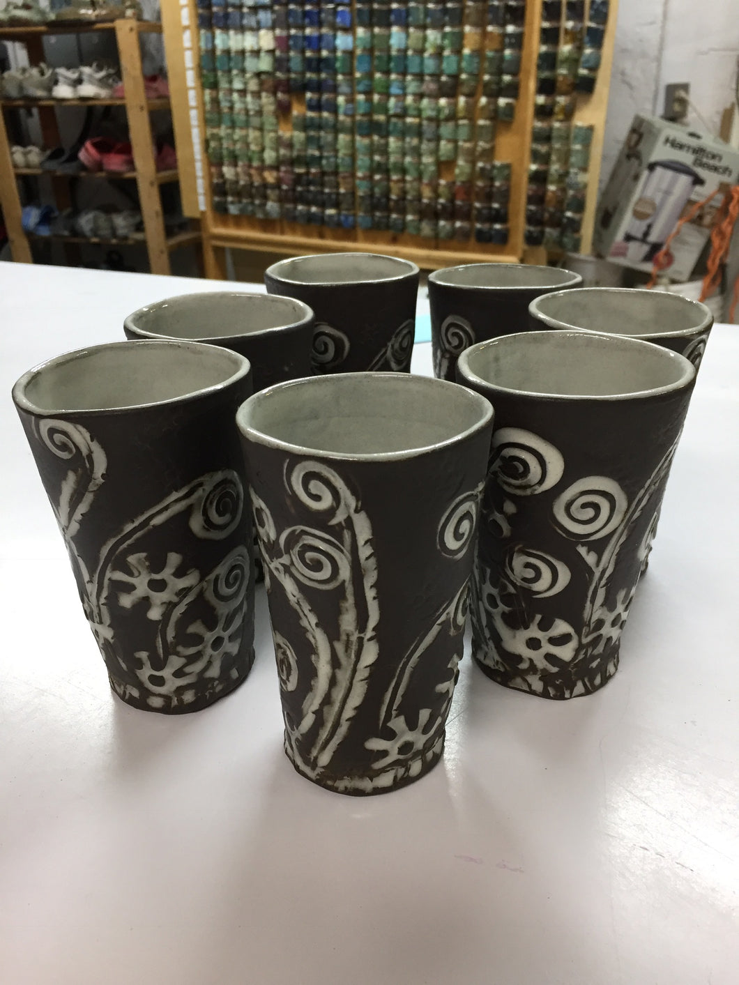 Fiddlehead tumblers